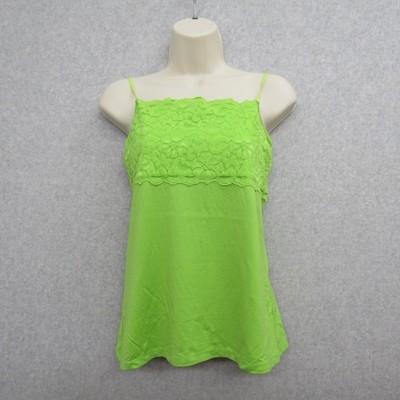 Boutique Womens Green Top Camisole Size M Sleeveless Casual