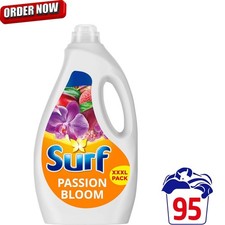 Surf XXXL Laundry Washing Liquid Detergent Passion Bloom 95 washes 2.565L UK 4.41 per litre