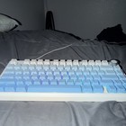 AULA F75 Mechanical Wired Illuminated RGB Keyboard White/Blue QWERTY English — photo 2