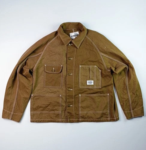 Patina Engineer Canvas Chore Jacket Limited Edition 171/200 Heavy Cotton Size L - product listing photo