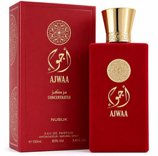 NUSUK Ajwaa Eau de Parfum Spray, Regular Size 3.4 fl oz (100 ml)
