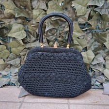 Borsa Vintage Anni 50 Nera