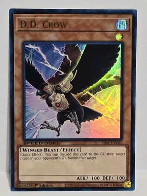 Yu-Gi-Oh! TCG D.D. Crow SS04-ENV02 Speed Duel 1st Edition Ultra Rare Near Mint