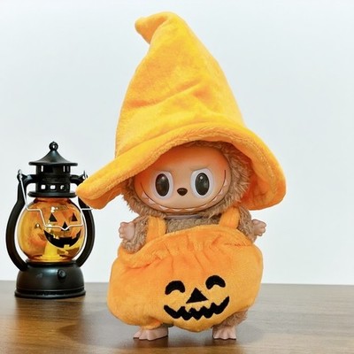 Cosplay für Plüschtier Labubu Monster Kostüm Halloween Kostüm Kürbis