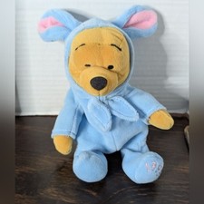 Winnie the Pooh Easter bunny 1999 Beanie Plush