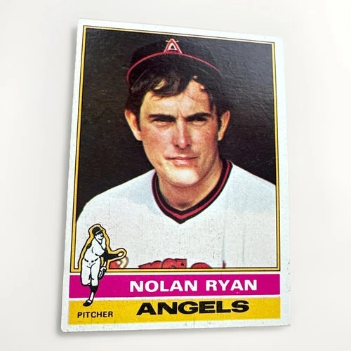 1976 Topps Nolan Ryan #330 Angels HOF Vintage MLB Baseball Card VG