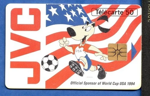 PHONE CARD / telephone card JVC 12/1993 (Remote Card 50)