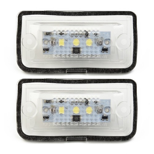 License Plate Lights Auto LED For Mercedes C-Class W203 Sedan Practical - Picture 2 of 20