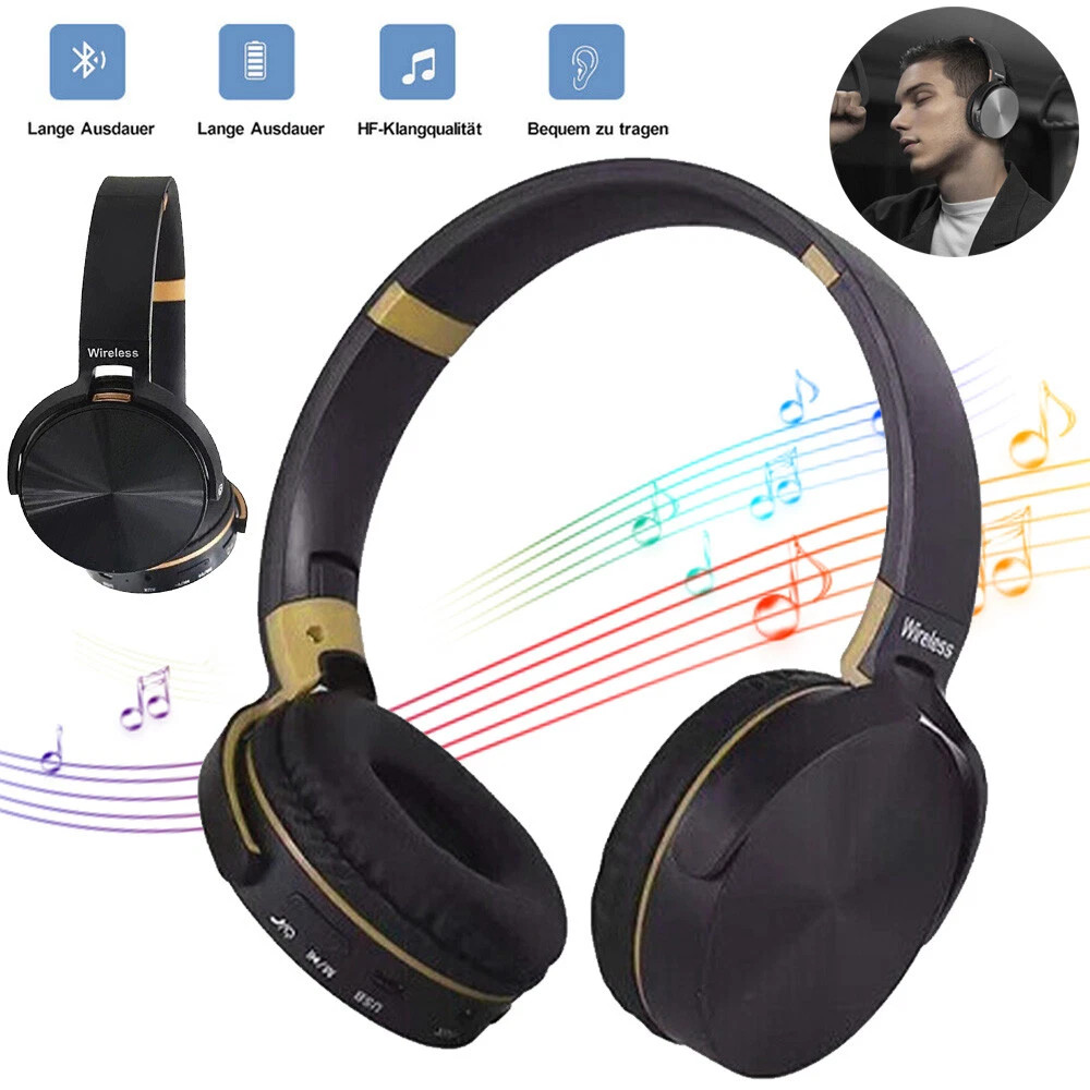 Cuffie Bluetooth 5.4 Over-Ear con Cancellazione del Rumore