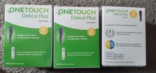 OneTouch Delica Plus 30G Lancets (Pack of 100 Units, new)