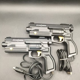 Sega Saturn Gun Controller Virtua Cop HSS-0152 Lot of 2 CRT TV only Japan Tested