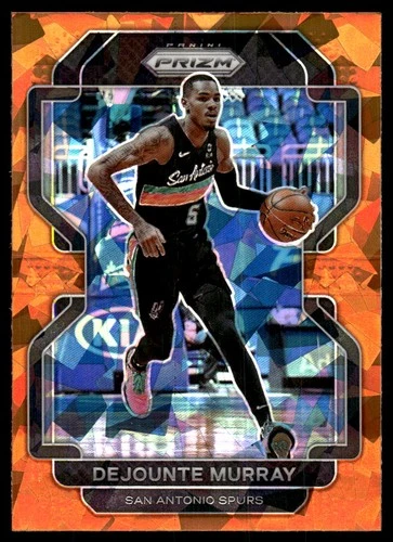 Dejounte Murray 2021-22 Panini Prizm #231 Spurs Insert ? SEE SCAN! FREE SHIP