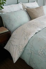 pair of laura ashley pussy willow duck egg housewife pillowcases , 50x75 cm