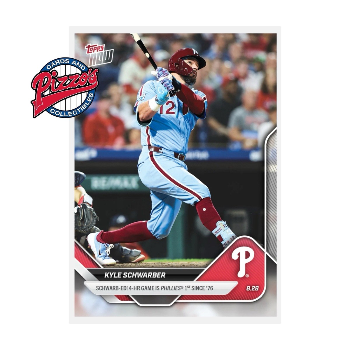 Kyle Schwarber 4 HR Game 2025 MLB Topps NOW Card 625 In Hand | eBay