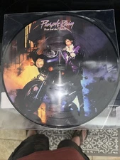 PRINCE Purple Rain Vinyl Record Warner Records Picture Disc LP   