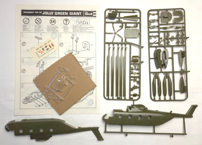 Revel H-144 1:72 HH-3E Jolly Green Giant vintage 1969 -ar-