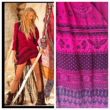 Spell & The Gypsy Pheonix Mustang Magenta Womens Playdress S 👇check