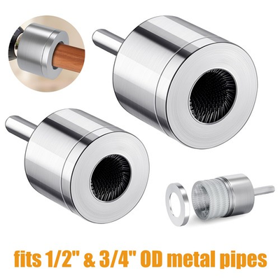 #ad Copper Pipe Cleaner Set for Full Metal Copper Drill Tube Cleaning Brush 15 22mm $18.98