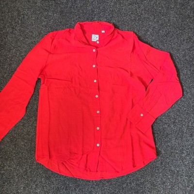 EMILY VAN DEN BERGH DAMEN-BLUSE GR. 42 ROT ZOP ZUSTAND