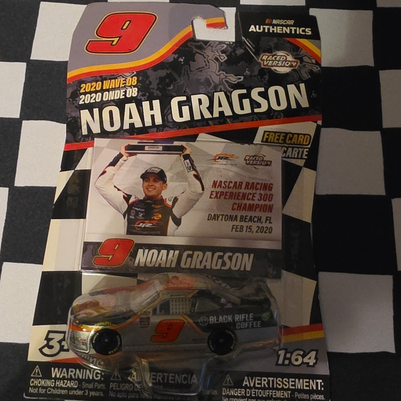 NASCAR Authentics Noah Gragson Chevy #9 Black Rifle Coffee 2020 W08 1:64