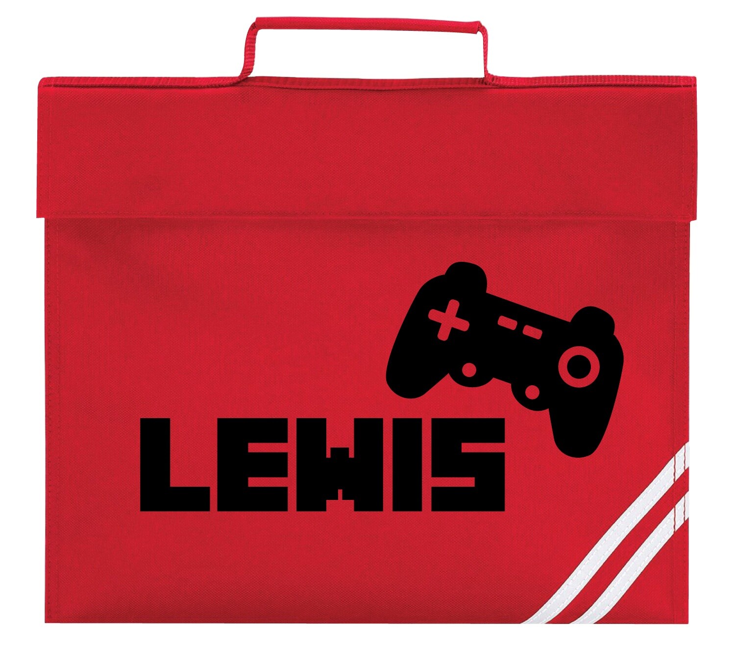 Personalised School Book Bag Childrens Gamer PE Boys Girls Kids Gaming