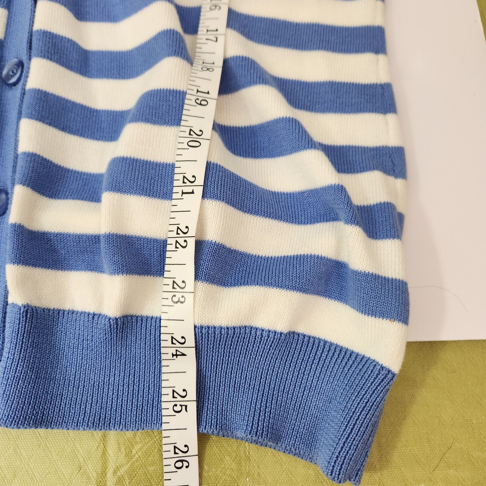 womens pendleton nautical striped button down car… - image 5