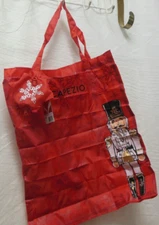 Lot of 3 Capezio snowflake dancebag ornaments that turn into a Nutcracker Tote