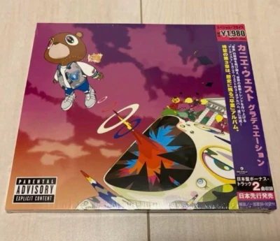 KANYE WEST Graduation Bonus Tracks JAPAN Limited UICD-9040 F/S It's CD not Vinyl