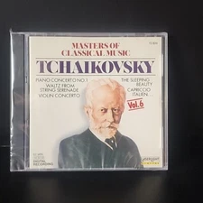 Sealed Masters of Classical TCHAIKOVSKY vol 6 cd