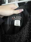 Vintage J.R. Nites By Caliendo Formal Black & Silver Jumpsuit Size 8 — photo 4