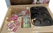 Children’s  Cupcake Baking Set  Bella Bistro Cutie Real Cookware Jr Pastry Chef