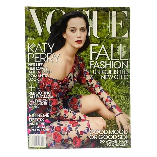 Vogue US Magazine July 2013 Katy Perry Cover GD Interior No Label