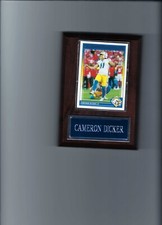 CAMERON DICKER PLAQUE LOS ANGELES CHARGERS FOOTBALL NFL LA   C