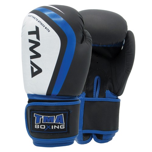 TMA Boxing Gloves MMA Punching Glove Training Bag Sparring Muay Thai Kickboxing - Picture 12 of 18