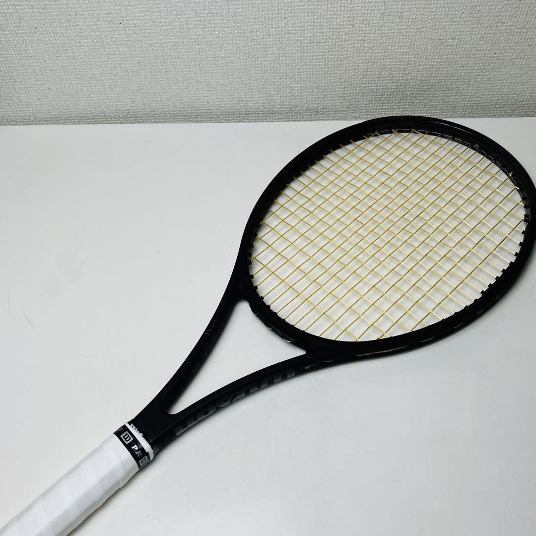 Near Mint]Wilson Pro Staff RF97 2020 v13 4 1/4 G2 Tennis Racquet 