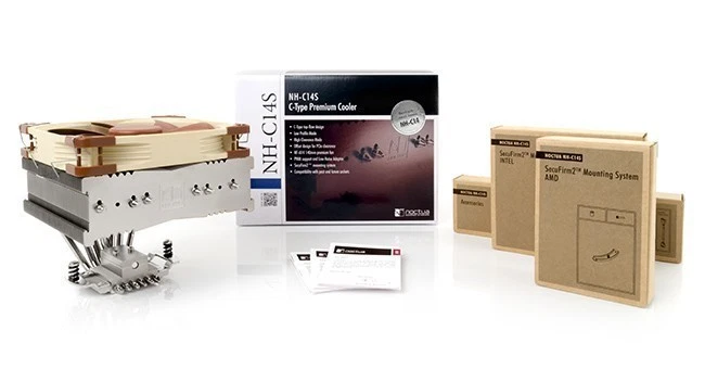 Noctua NH-C14S Intel LGA1156/1366/1155/775 and AMD AM2/AM2+/AM3 CPU COOLER - Image 4 of 4