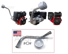 Exhaust & Muffler pipe for: Predator Max 459cc, Duromax XP16HPE & XP18HPE 457cc