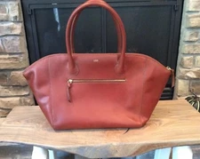 Mark and Graham Crescent Handbag Monogrammed LED NWOT ($299 Retail)