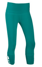 NEW prAna Women's Deco Cropped Pants Green Size Large 79 Retail