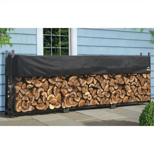 ShelterLogic 12 Ft. Ultra Duty Firewood Rack With Cover for sale online eBay