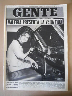 GENTE Nr. 6 1966 Valeria Moriconi Domenico Modugno Die Tragödie von Bremen [G317]