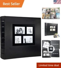 Archival Leather Photo Album - Keeps 500 4x6 Photos Safe and Elegant