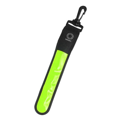 REFLECTIVE CLIP-ON STRIP LED Tag Band Light for Back pack purse belt coat Safety - Picture 17 of 17