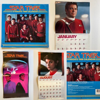 STAR TREK Vintage Calendar Collection | eBay