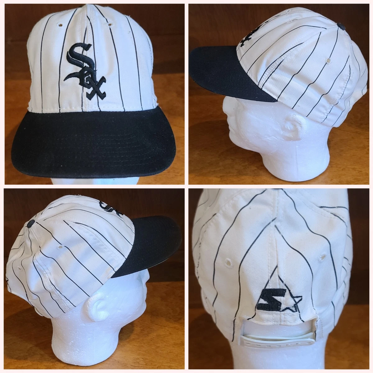 ヴィンテージ）1990年代 MLB ホワイトソックス キャップ帽 STARTER STARTER SOX MLB 90年代のヴィンテージキャップ