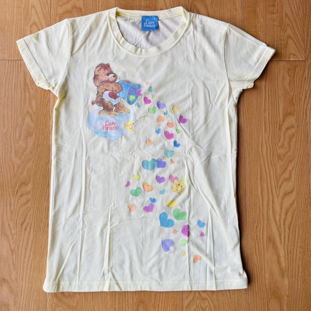 Care Bears T-shirt Yellow M Anime character Animation