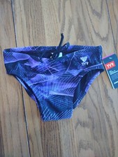TYR Size 26 Purple Men's Swim Suit-Brand New-SHIPS N 24 HOURS
