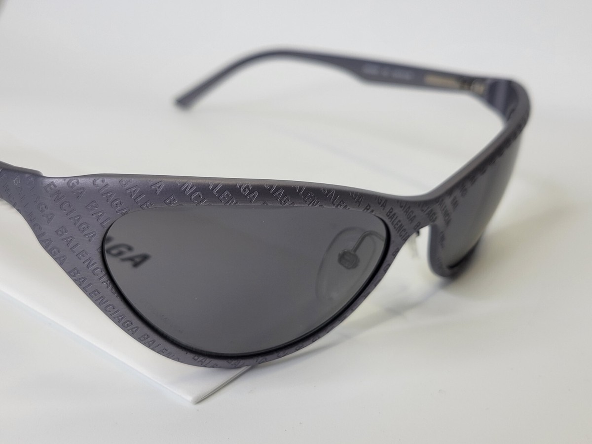 Balenciaga Grey Cat Eye Ladies #265250B23B BALENCIAGA EYEWEAR Cat-eye acetate sunglasses | NET-A-PORTER main image 4
