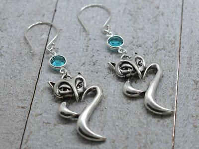 VIXEN Birthstone Earrings, Threesome Earrings, MFM FMF Hot Wife Swingers Custom