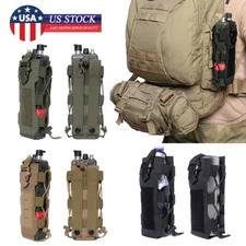 Tactical Molle Water Bottle Pouch Radio Walkie Talkie Pouch Radio Pouch Holster